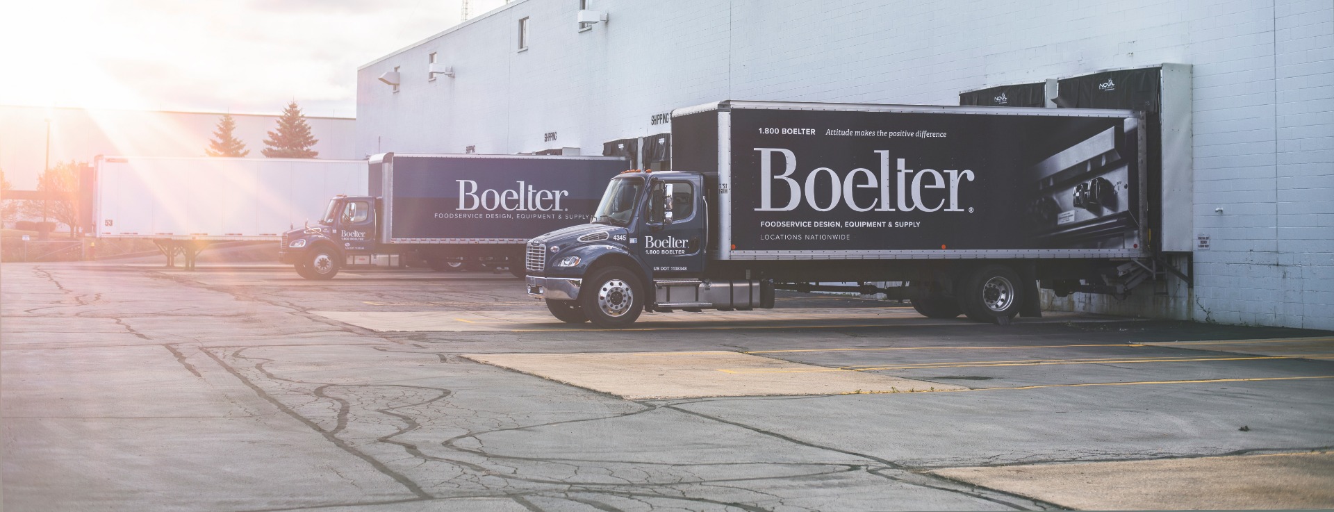 Boelter delivery trucks